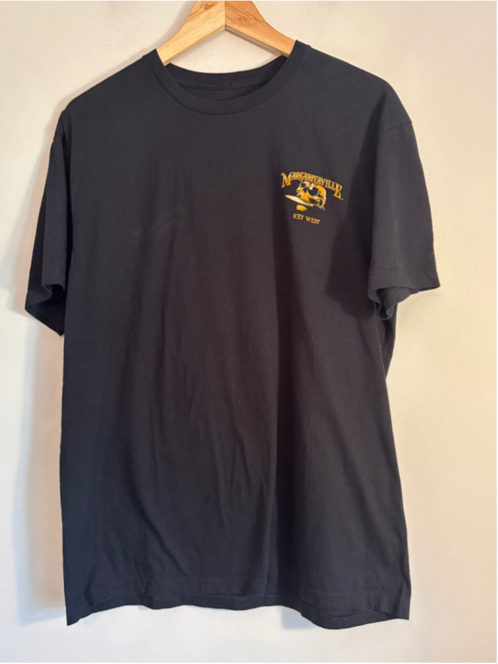 Margaritaville Key West Black Graphic Tee Shirt Mens Large Vacation Resort